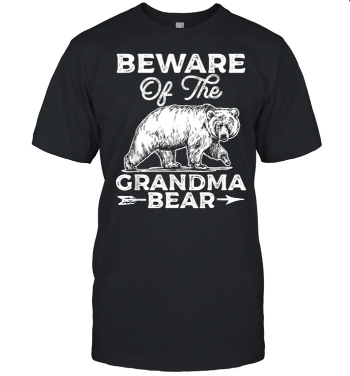 Beware Of The Grandma Bear shirt