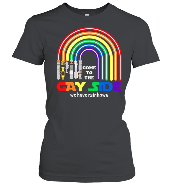 Star Wars LGBT come to the gay side shirt Classic Women's T-shirt
