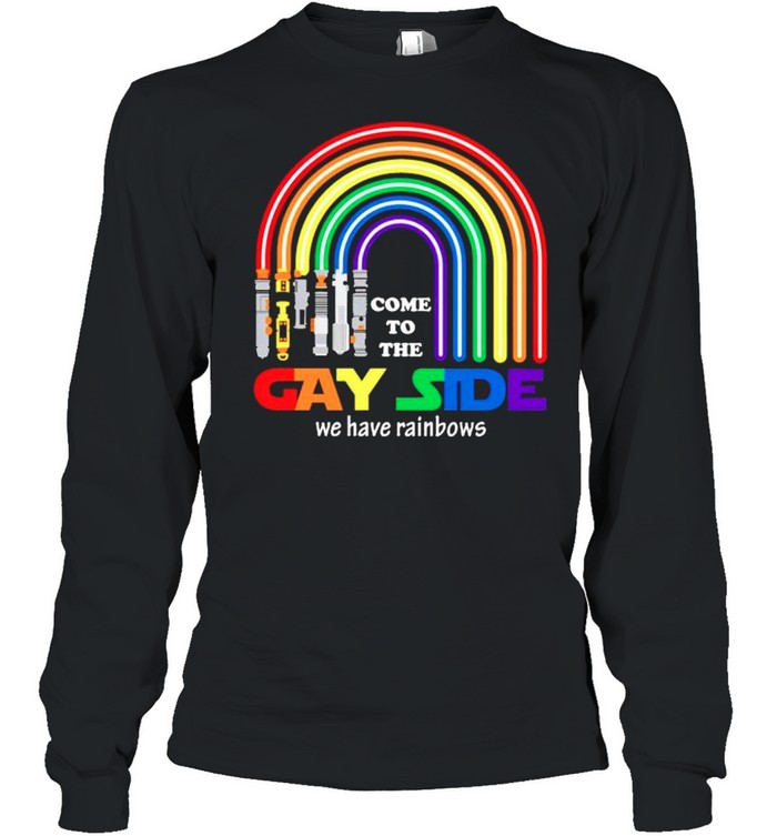 Star Wars LGBT come to the gay side shirt Long Sleeved T-shirt