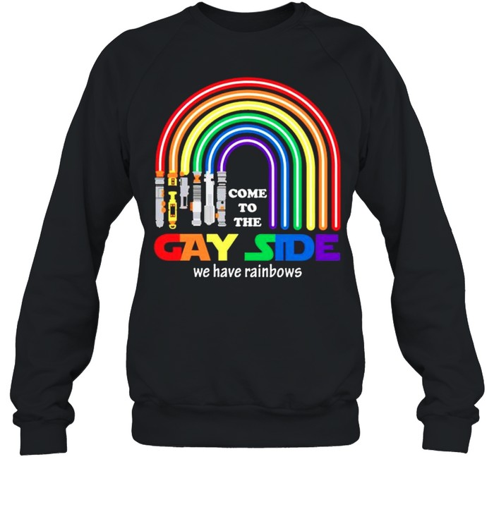 Star Wars LGBT come to the gay side shirt Unisex Sweatshirt