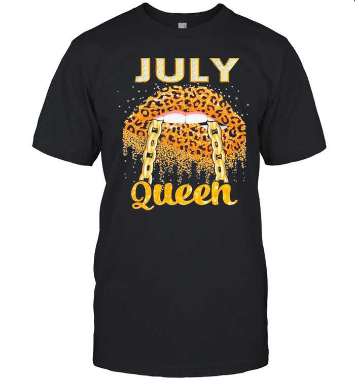 Diamond Lips July Queen shirt