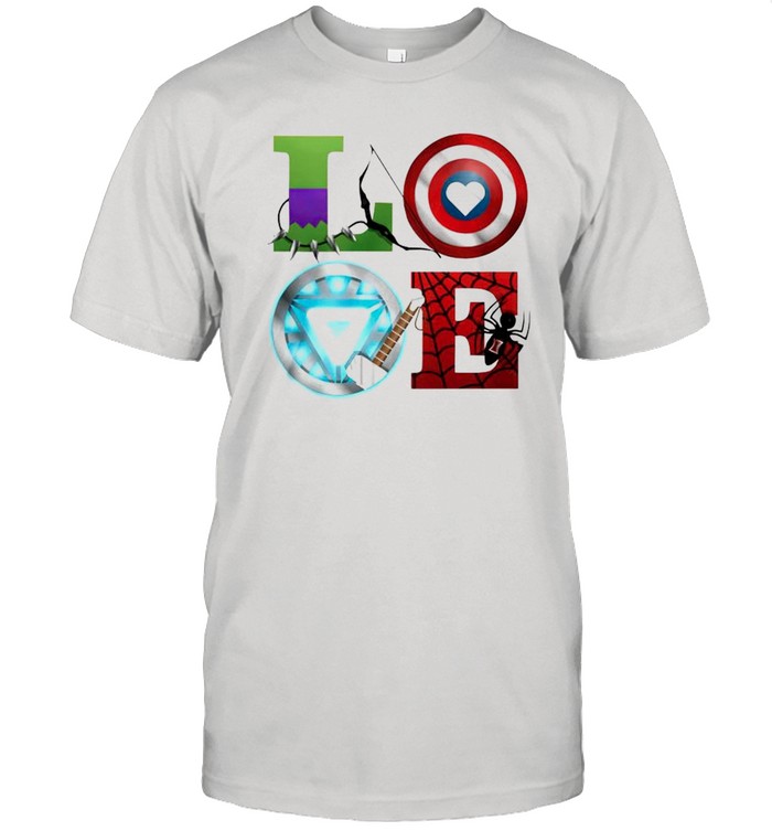 Love Marvel Avengers shirt