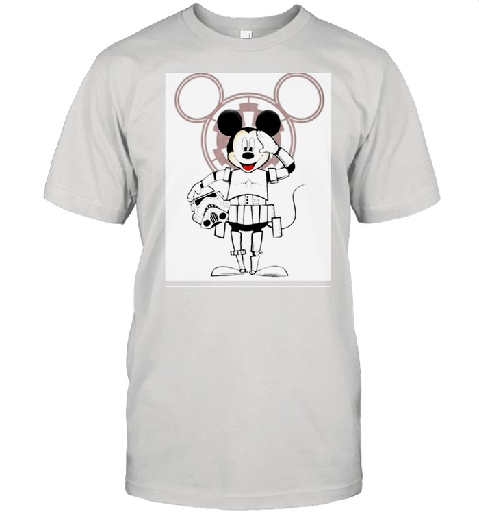 Mickey Star War shirt