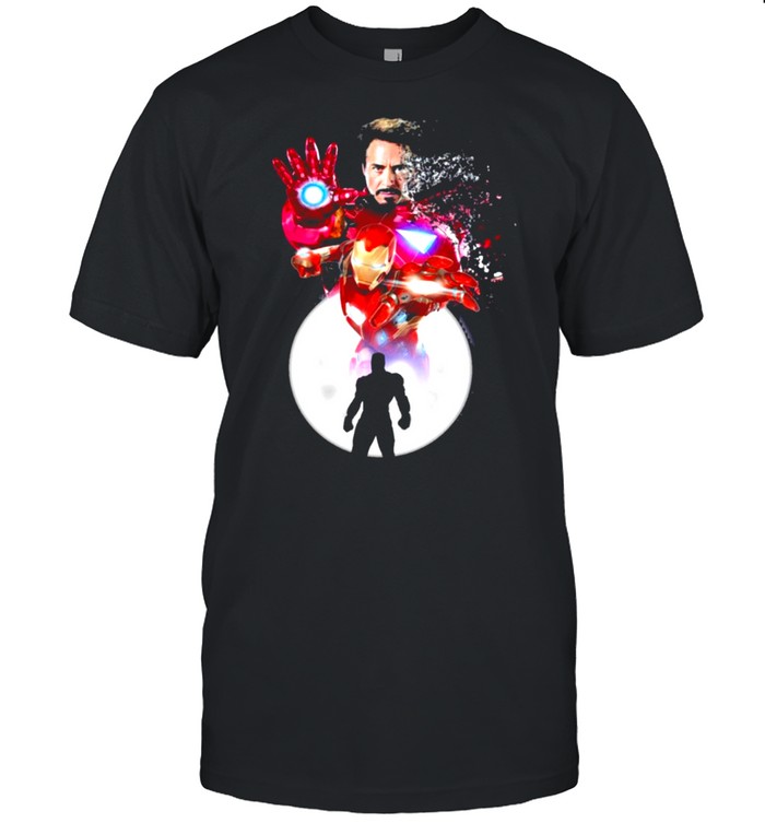 The avengers infinity war iron man sans masque shirt