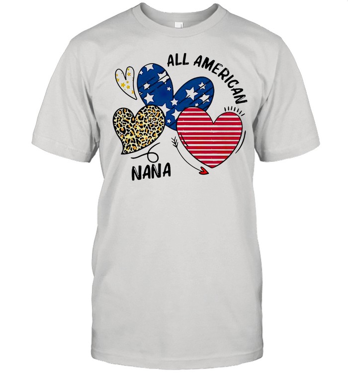 Heart All American Nana T-shirt