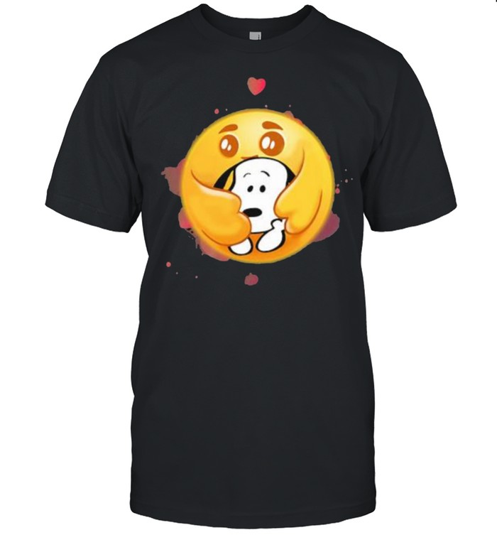 Moon Hug Snoopy Heart Shirt