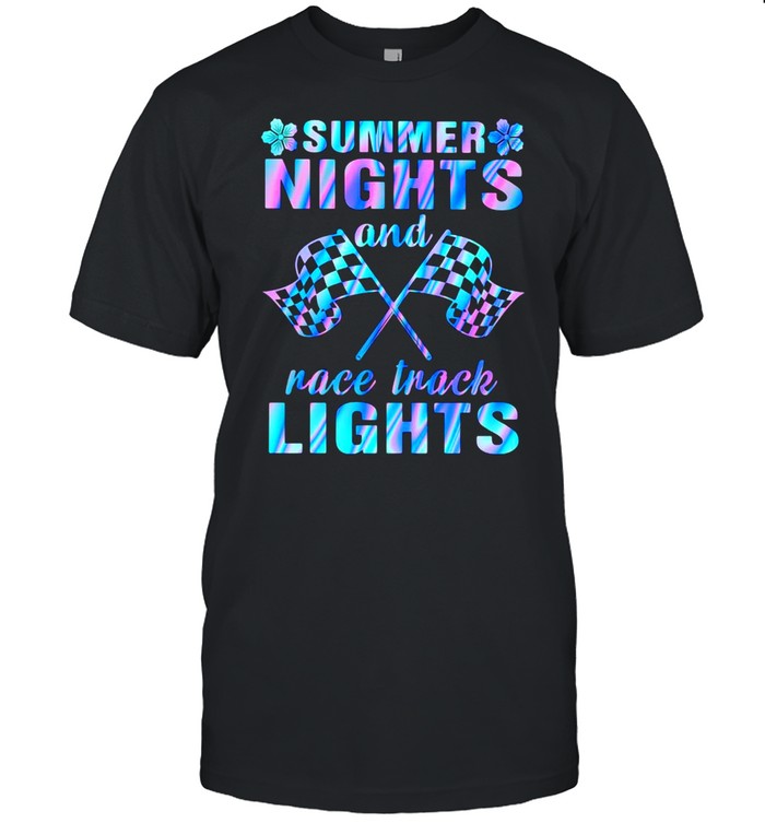 Racing Summer Nights And Rave Track Lights Shirt