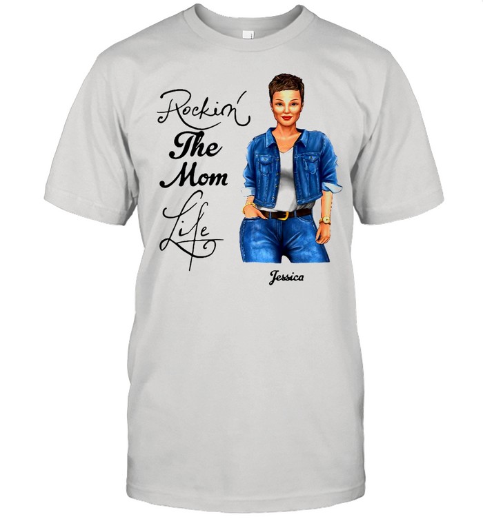 Rocking The Nana Life Pessica Personalized T-shirt