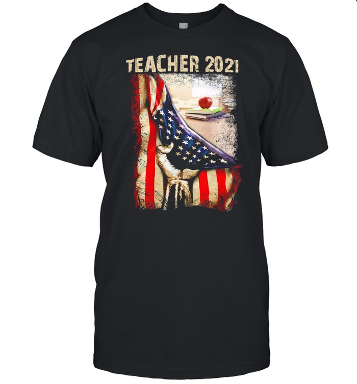 Teacher Appreciation American Flag Classic shirt