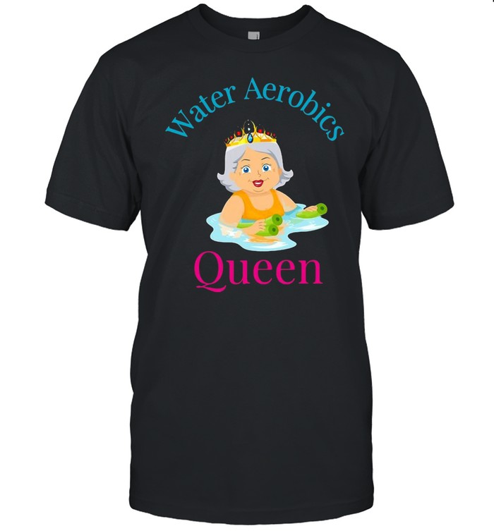 Water Senior Women Aerobics Queen Shirt