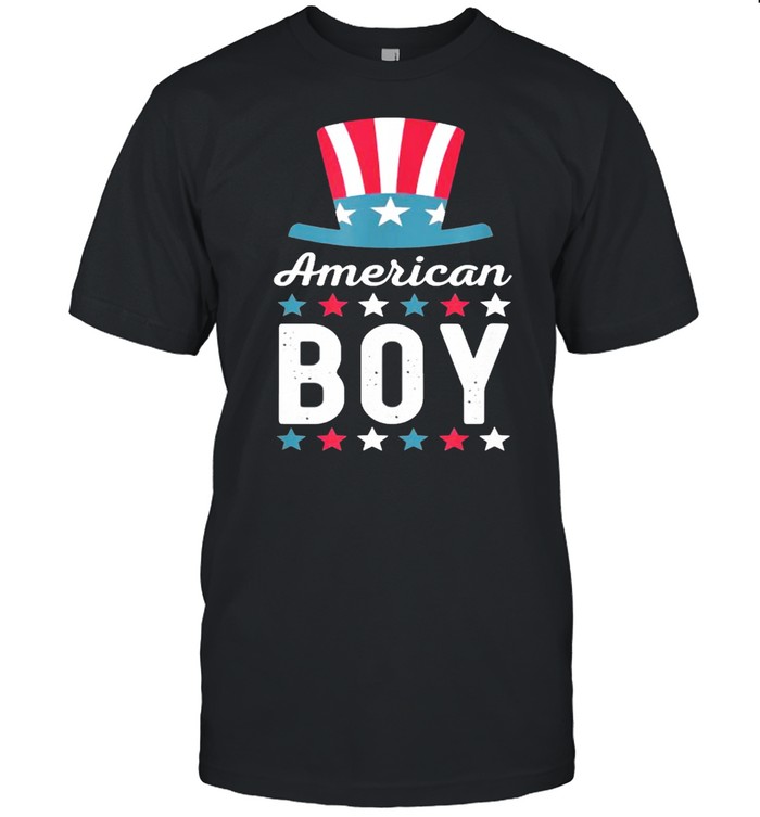 4th of July Family Matching Outfit American Boy Patriotic Shirt