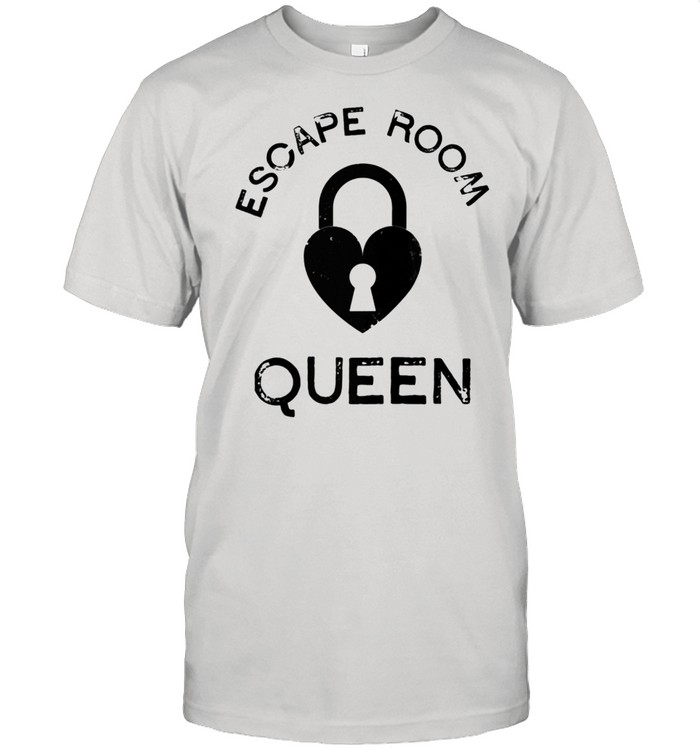 Escape Room Queen Exit Game Adventure Girl shirt