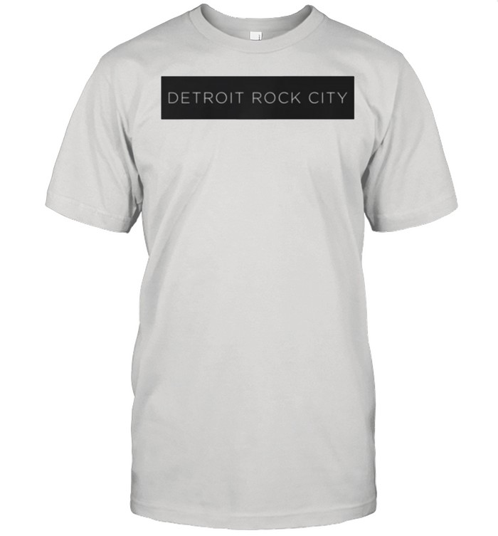 KISS Detroit Rock City Block shirt