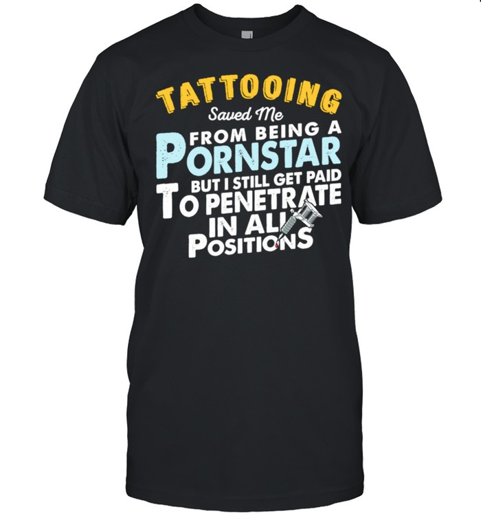 Tattooist For Proud Tattoo Artist shirt