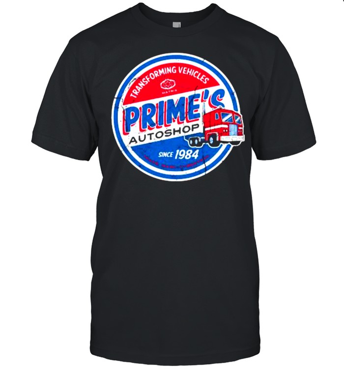 Transforming Vehicles Prime’s Autoshop Since 1984 Shirt