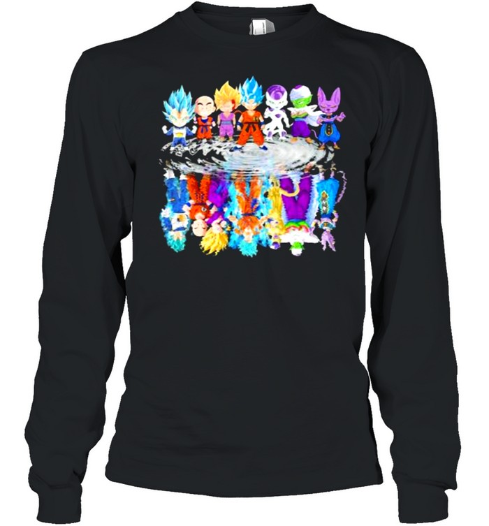 Baby Heroes Of Dragon Ball Water  Long Sleeved T-shirt