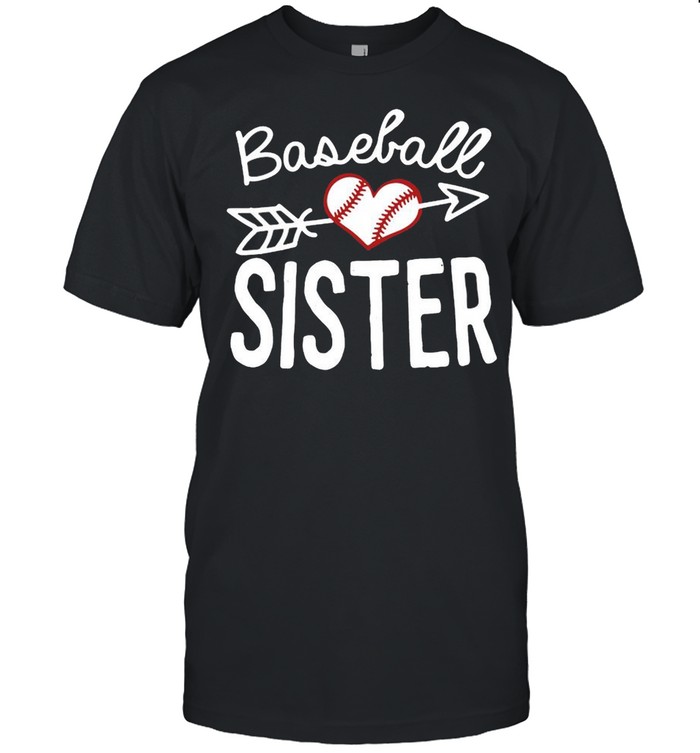 Baseball sister shirt