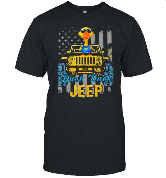 Duck Duck Jeep American Flag Shirt