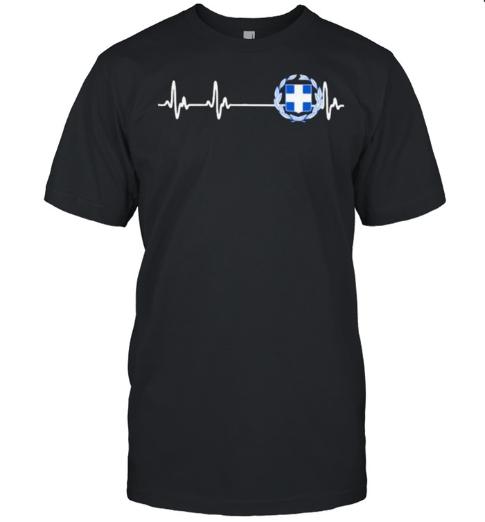 Greece Heart Beat Shirt