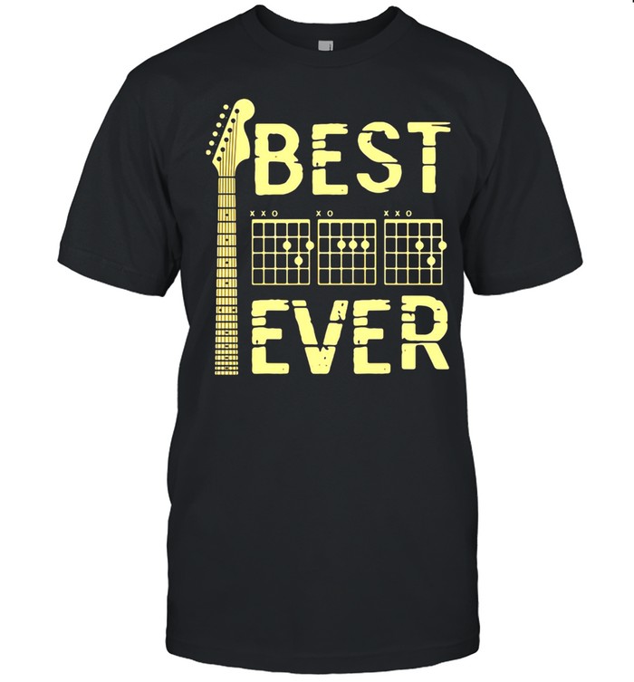 Guitar Dad Father's day Best Ever Shirt