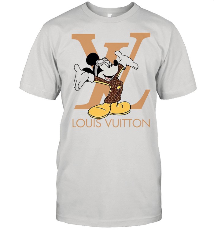 Mickey Mouse Louis Vuitton shirt