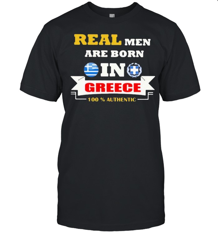 Real Men Are Born In Poland 100 Authenic Classic Shirt