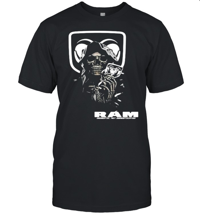 Skull Hold Ram Domestic Not Domesticated Shirt