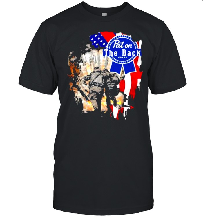 Veteran Pat On The Back American Flag Shirt