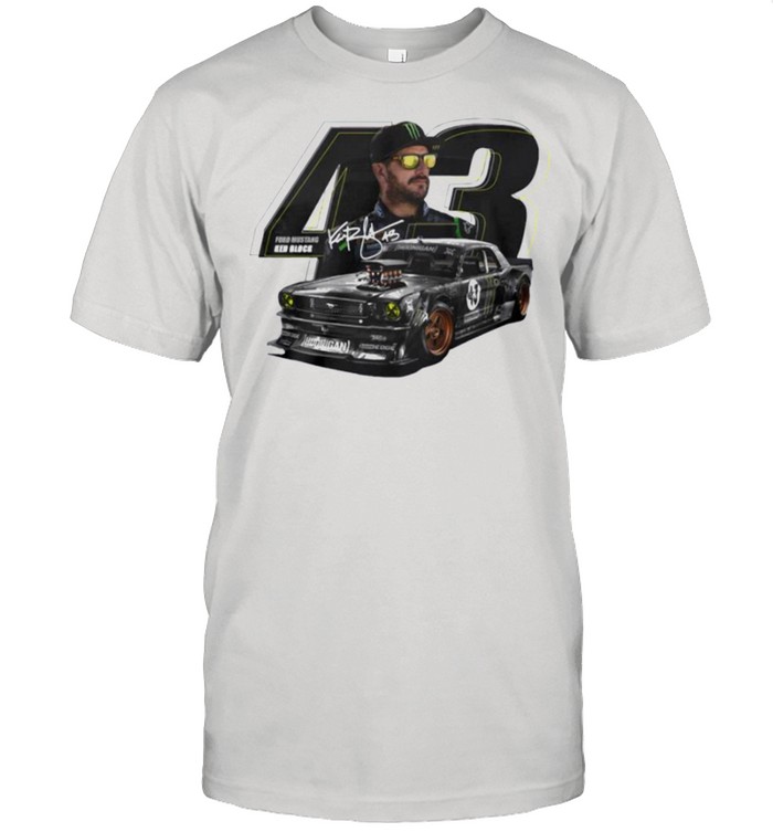 Ford mustang Ken Block signature shirt