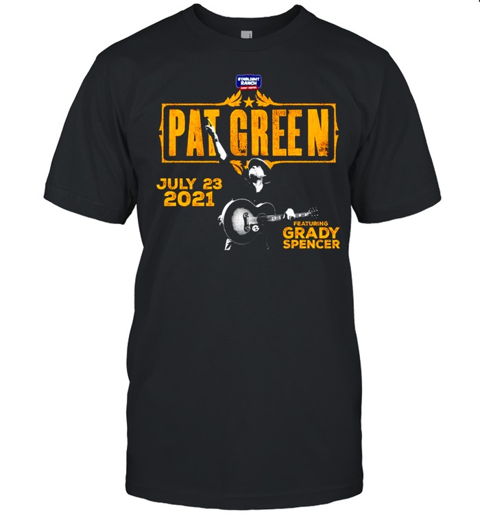 Pat Green Live at Starlight Ranch featuring grady spencer shirt