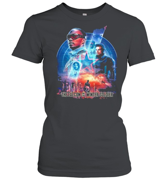 The falcon and the winter soldier captain america shirt Classic Women's T-shirt