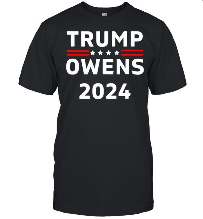 Trump Owens 2024 President Vice President T-Shirt