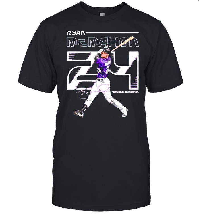 Colorado Baseball 24 Ryan McMahon signature shirt