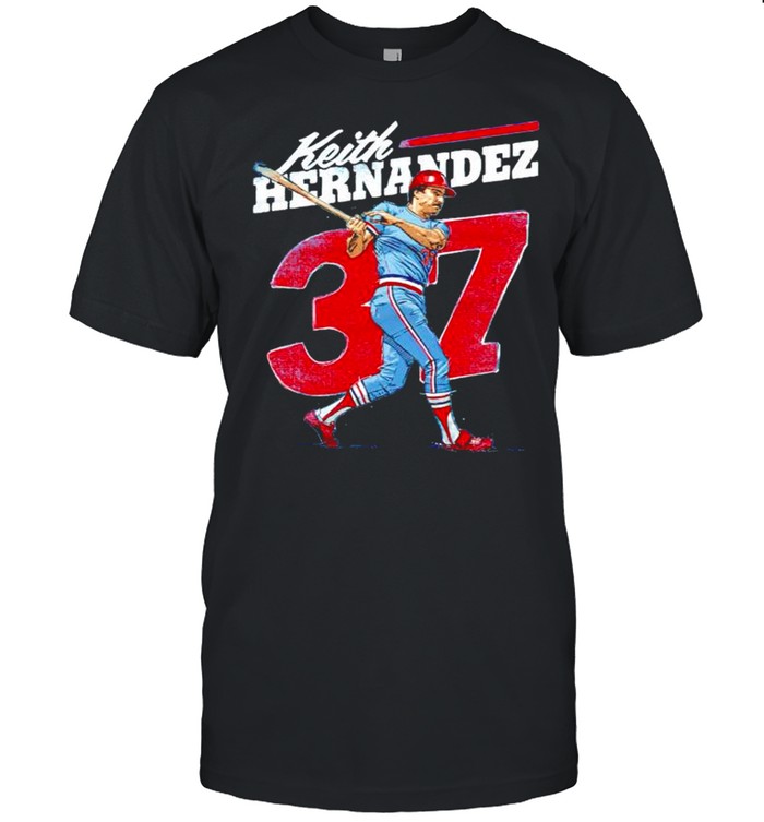 St Louis Throwbacks 37 Keith Hernandez shirt