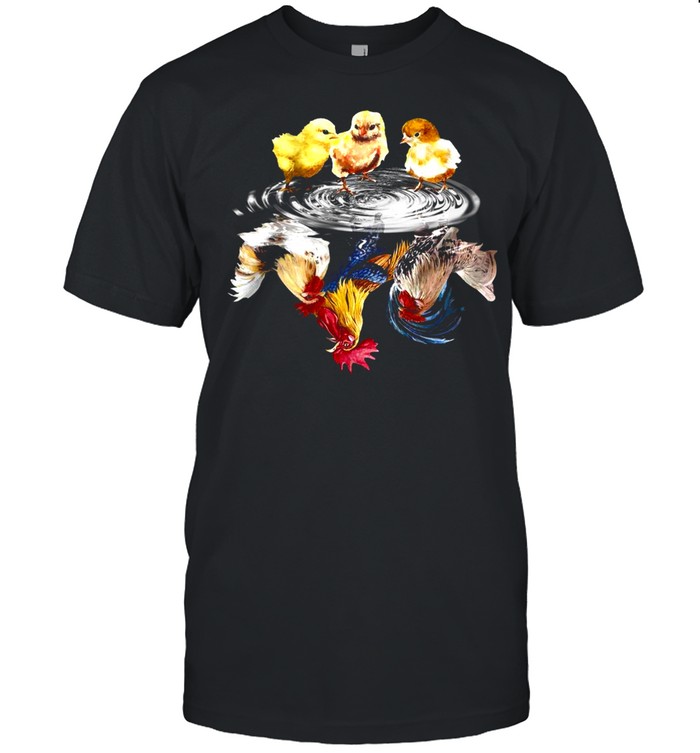 Chicken Amazing Reflection Apparel Shirt