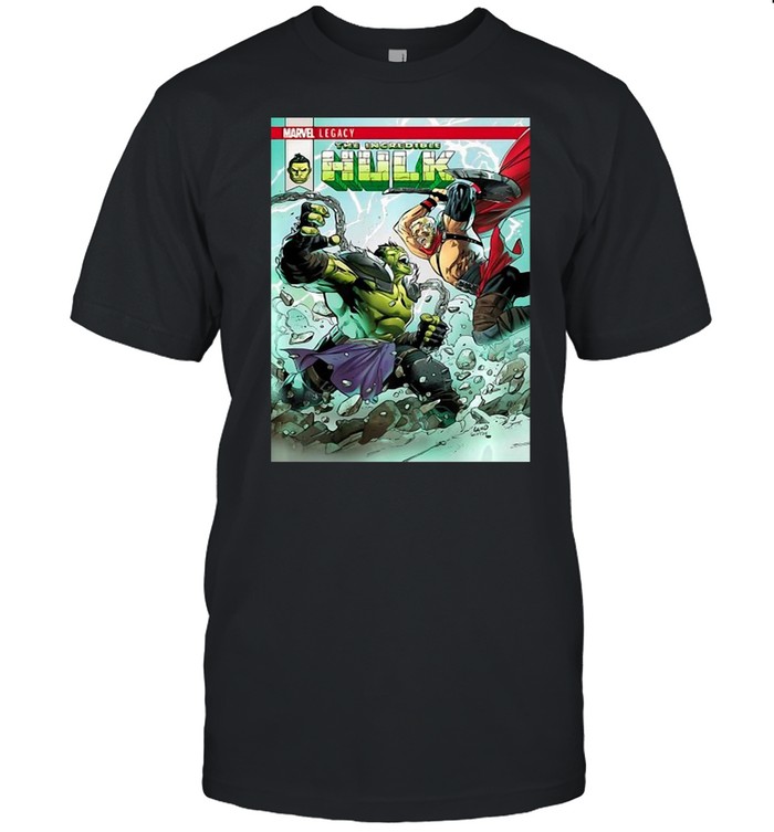 Marvel Incredible Hulk Vs The Mighty Thor Shirt