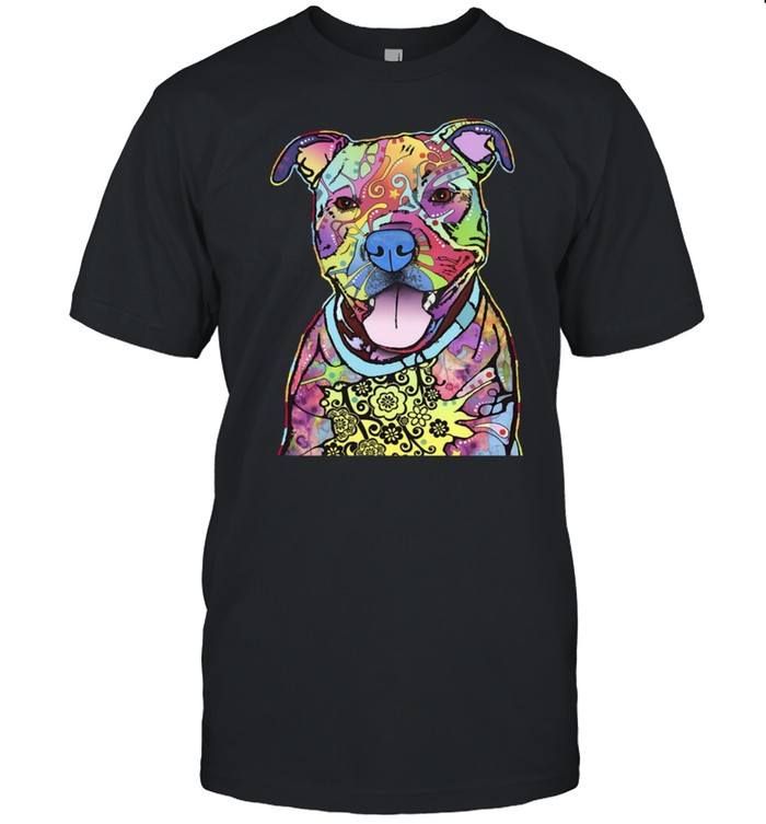 Colourful Pit Bulls shirt