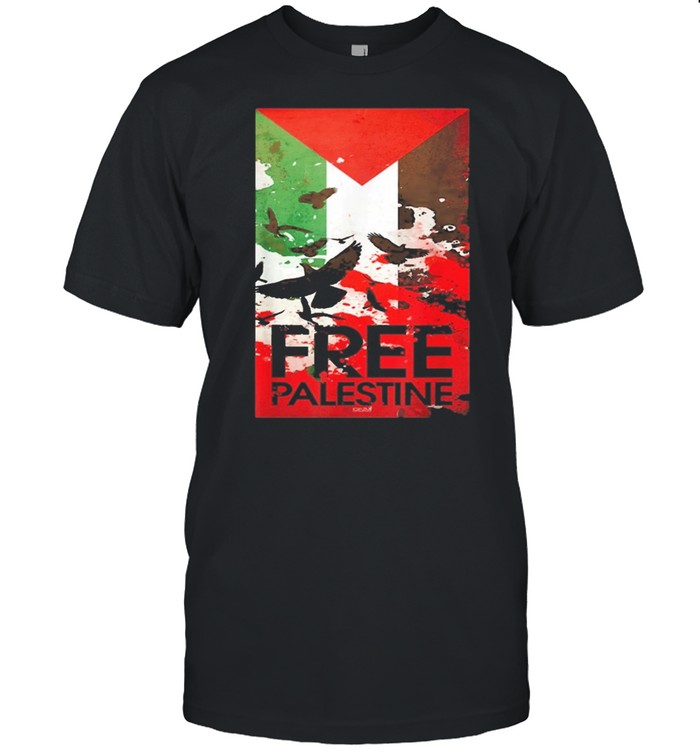 Free gaza palestine flag arabic shirt Classic Men's T-shirt