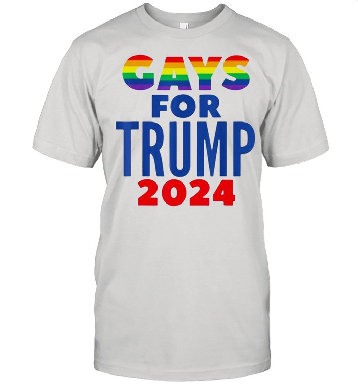 Gays for Trump 2024 election shirt