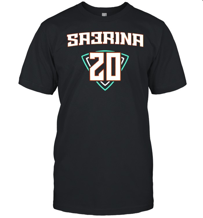 Sabrina Ionescu SA3RINA shirt