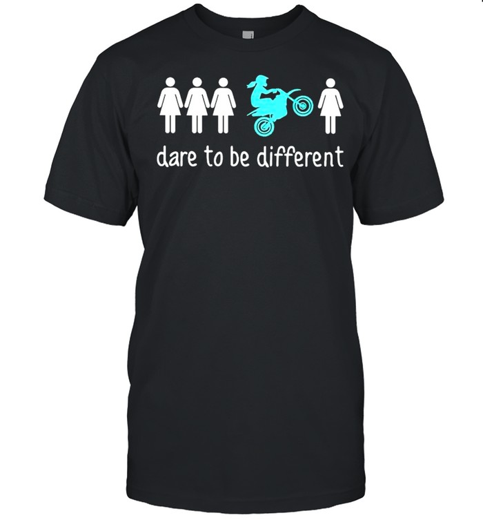 Dare to be different motocross shirt