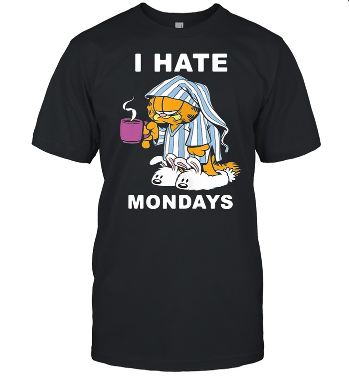 Garfield I Hate Mondays Coffee Garfield Shirt