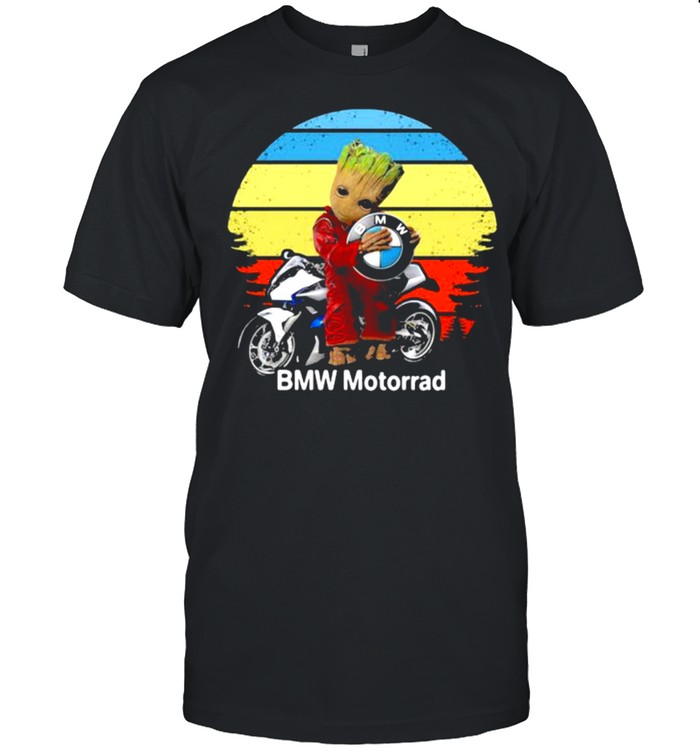 Groot hug logo BMW Motorrad vintage shirt