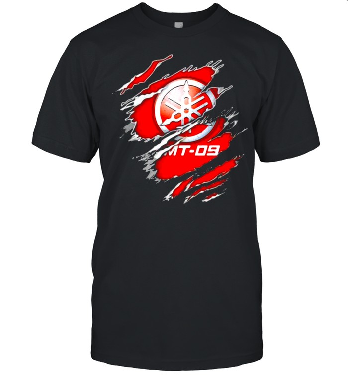 Honda Yamaha Mt 09 logo shirt