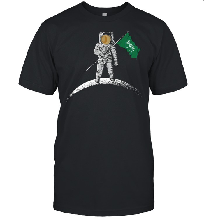 SaudiArabien Erbe SaudiArabischer Astronaut shirt