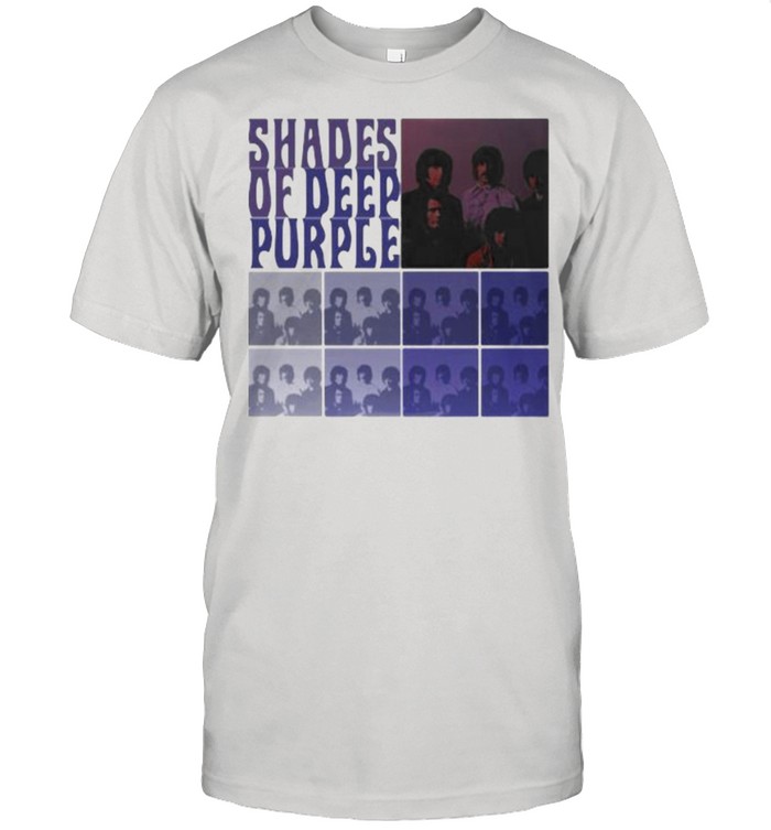Shades of deep purple band rock shirt