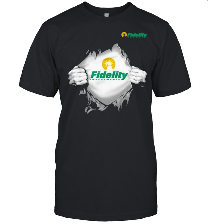 Super Fidelity investments logo shirt