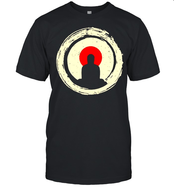 Buddha Meditation Shirt Enso Circle Buddhist Zen Shirt