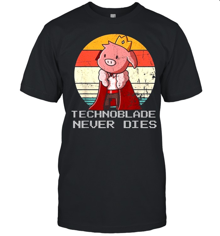 Retro style technoblade merch cosplay vintage shirt