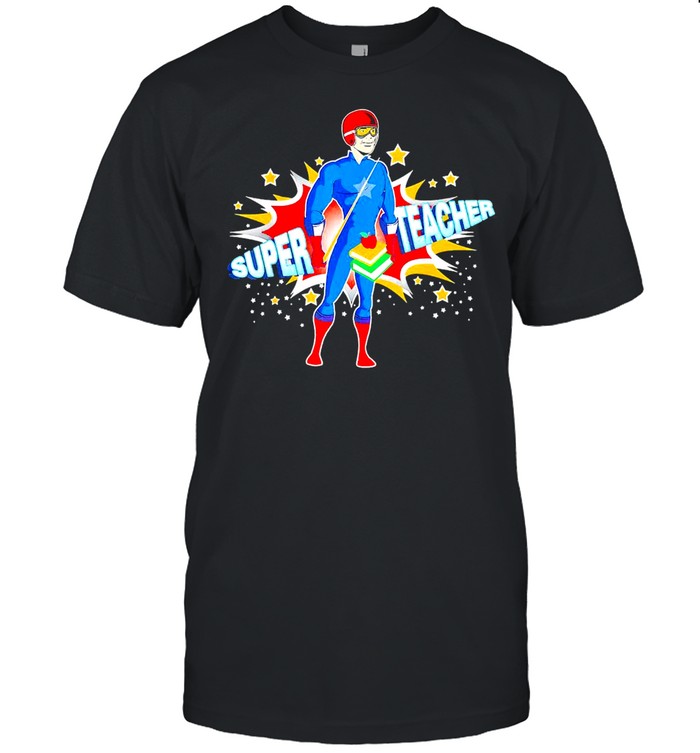 Superhero Teacher Gift Male Super Teacher T-shirt